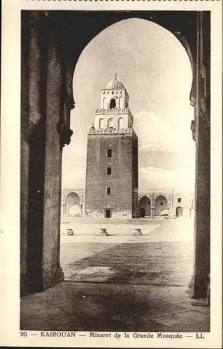 AK / Ansichtskarte Kairouan Minaret Grande Mosquee /  /