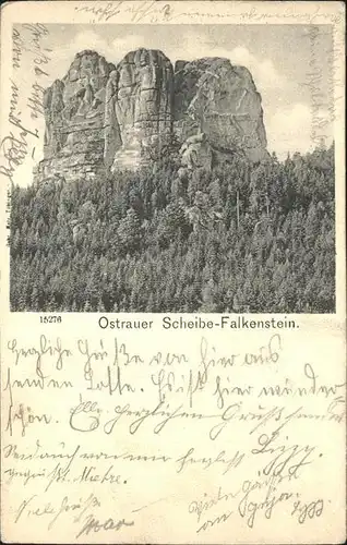 AK / Ansichtskarte Ostrau Sudetengau Ostrauer Scheibe Falkenstein / Tschechische Republik /Tschechische Republik