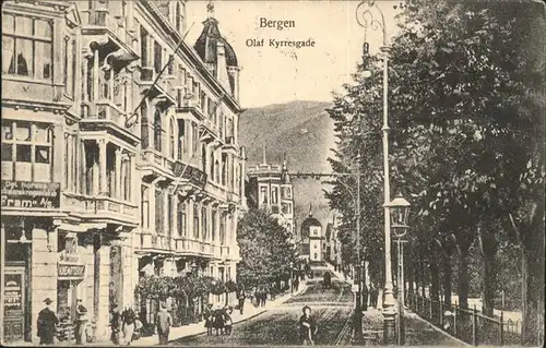 AK / Ansichtskarte Bergen olaf Kyrresgade