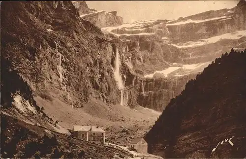 AK / Ansichtskarte Gavarnie Cirque et ses cascades /  /