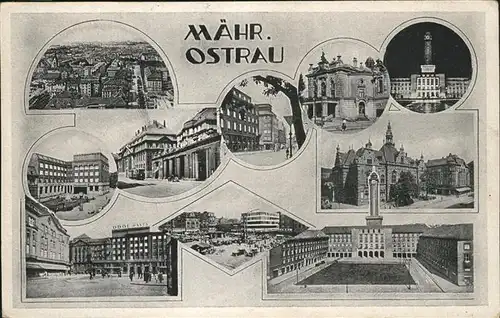 AK / Ansichtskarte Ostrau Sudetengau  / Tschechische Republik /Tschechische Republik