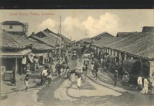 AK / Ansichtskarte Colombo StraÃŸen Szenerie Kat. Colombo