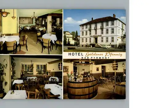 Bad Pyrmont Hotel - Restaurant - Cafe Gueldener Pfennig /  /