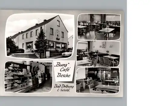 Bad Driburg Burg Cafe Besche /  /