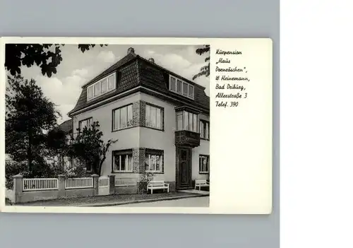 AK / Ansichtskarte Bad Driburg Kurpension Haus Dornroeschen /  /