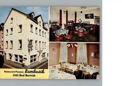 AK / Ansichtskarte Bad Bertrich Restaurant Pension Zumbusch  /  /