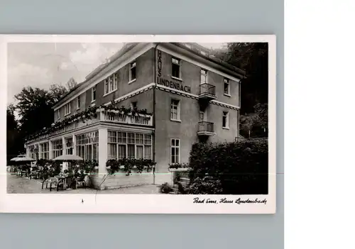 AK / Ansichtskarte Bad Ems Haus Lindenbach /  /