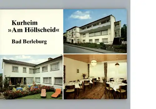 Bad Berleburg Kurheim Am Hoellscheid /  /