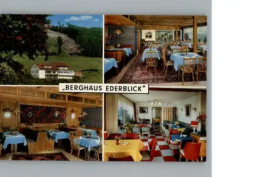 Bad Berleburg Pension Berghaus Ederblick /  /