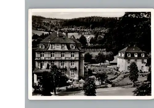 AK / Ansichtskarte Bad Orb Hotel Hohenzollern /  /