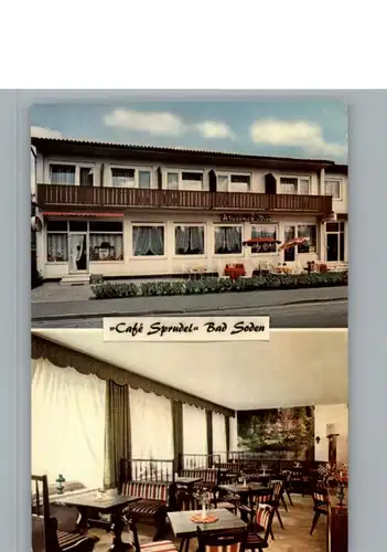 Bad Soden-Salmuenster Cafe Sprudel /  /