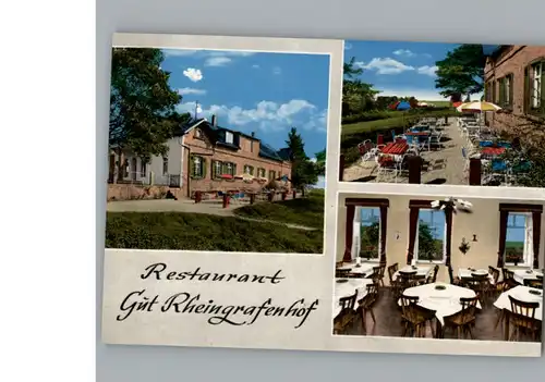 Bad Kreuznach Restaurant Gut Rheingrafenhof /  /