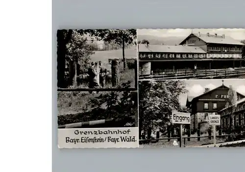 AK / Ansichtskarte Bayerisch Eisenstein Grenzbahnhof /  /