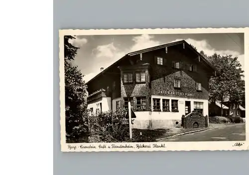 Bayerisch Eisenstein Cafe und Fremdenheim Plankl /  /