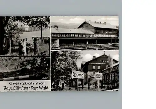 AK / Ansichtskarte Bayerisch Eisenstein Grenzbahnhof  /  /