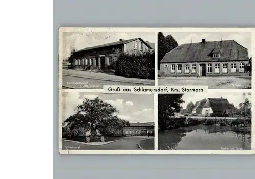 AK / Ansichtskarte Schlamersdorf Stormarn  /  /