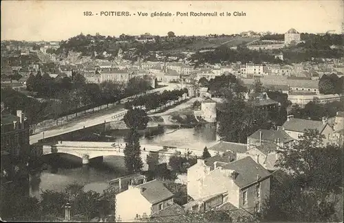 Poitiers Pont Rochereuil  Kat. Poitiers
