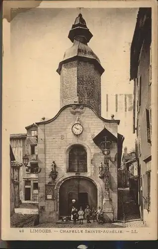 Limoges Chapelle Sainte Aurelie Kat. Limoges