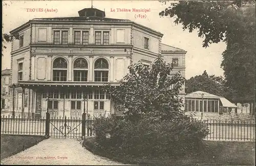 Troyes Theatre Municipal Kat. Troyes