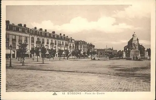 Soissons Place du Centre Kat. Soissons