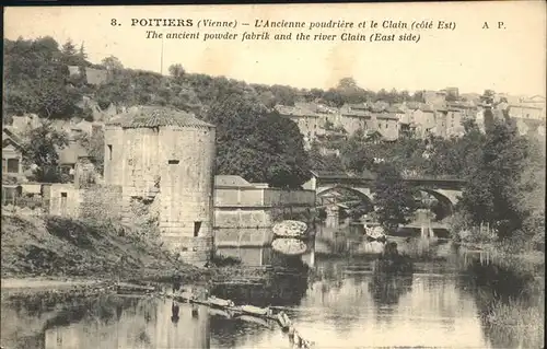 Poitiers Ancienne Poudriere Clain Kat. Poitiers