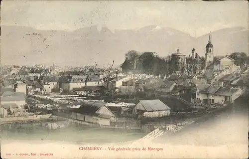 Chambery vue generale Kat. Chambery