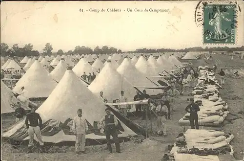 Chalons-en-Champagne Coin Campement Kat. Chalons-en-Champagne