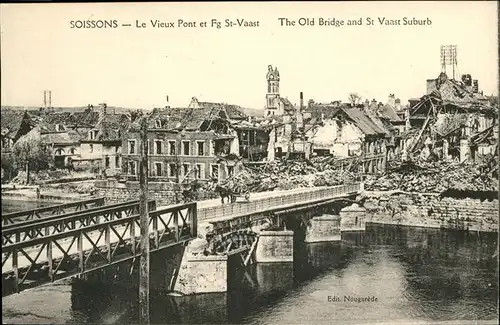 Soissons Vieux Pont Kat. Soissons
