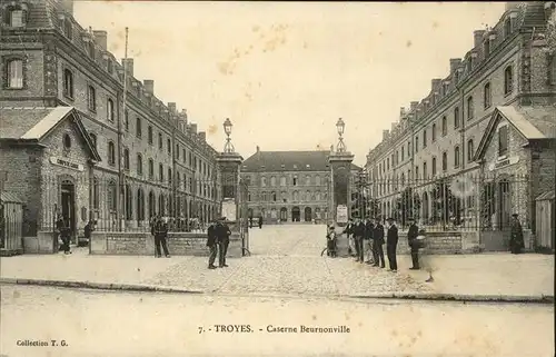 Troyes Caserne Beurnonville Kat. Troyes