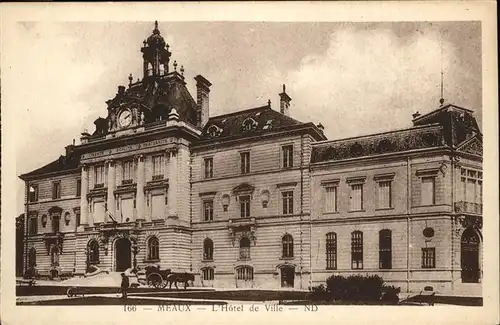 Meaux Hotel de Ville Kat. Meaux