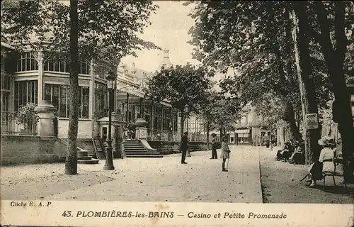 Plombieres-les-Bains Casino Petite Promenade Kat. Plombieres-les-Bains