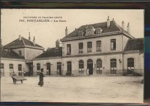Pontarlier La Gare Kat. Pontarlier