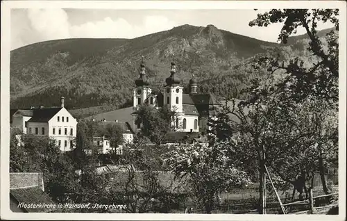 Haindorf Klosterkirche Isergebirge Kat. Nabburg