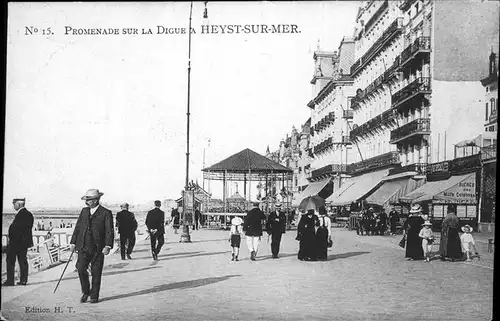 Heyst-sur-Mer Promenade Digue Kat. 