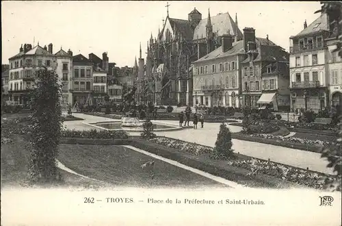 Troyes Place Prefecture Saint Urban Kat. Troyes