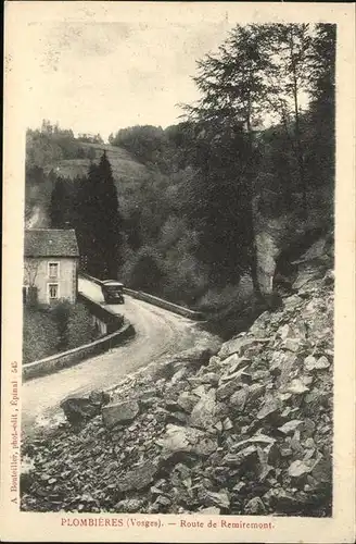 Plombieres-les-Bains Route de Remiremont Auto Kat. Plombieres-les-Bains