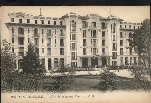 Fontainebleau Hotel Savoy Kat. Fontainebleau