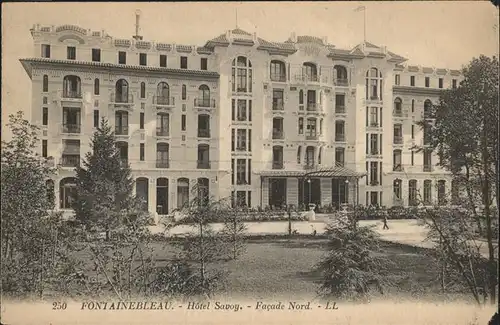 Fontainebleau Hotel Savoy Facade Nord Kat. Fontainebleau