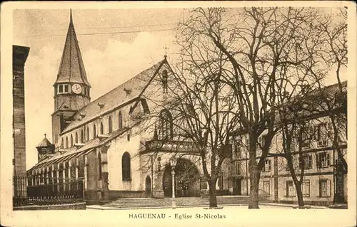 Haguenau Eglise St-Nicolas Kat. Haguenau