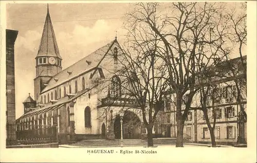 Haguenau Eglise St-Nicolas Kat. Haguenau