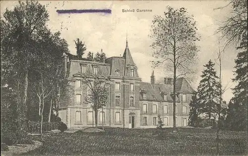 Sissonne Schloss Garenne Kat. Sissonne