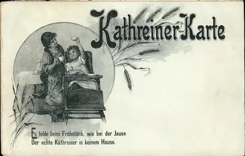 Werbung Kathreiner Kat. Werbung