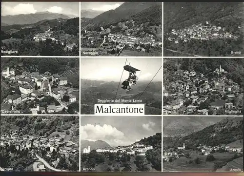 AK / Ansichtskarte Malcantone Vernate Castelrotto Aranno Breno