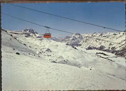 AK / Ansichtskarte Silvaplana Corvatsch Seilbahn