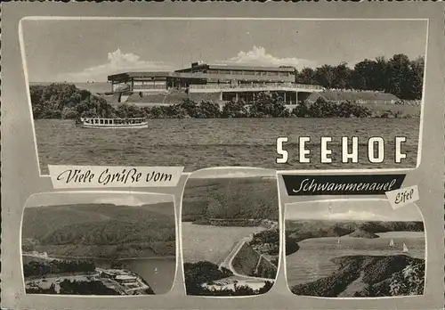 Schwammenauel Seehof Stausee