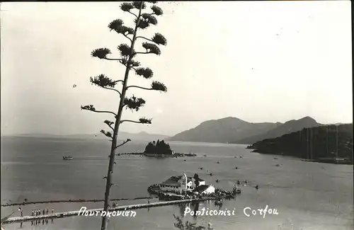 Korfu Ponticonisi et Moutnkovion "Maeuseinsel" aegaeis