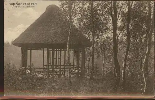 Altona Volks Park Aussichtspavillion Kat. Deutschland