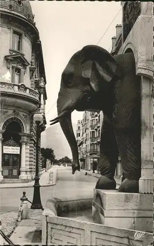 Chambery la Fontaine des Elephants