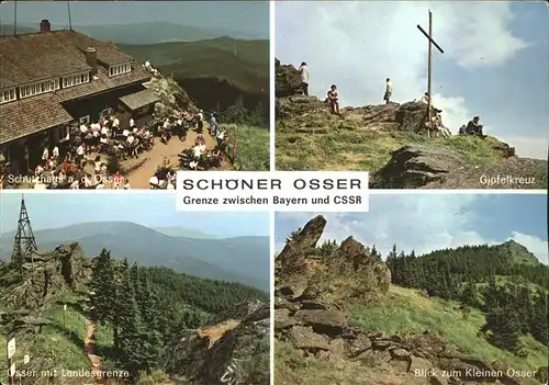 Schoener Osser Bayern Schutzhaus a.d.Osser