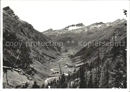 Avers Panorama Madrisertal Kat. Juf